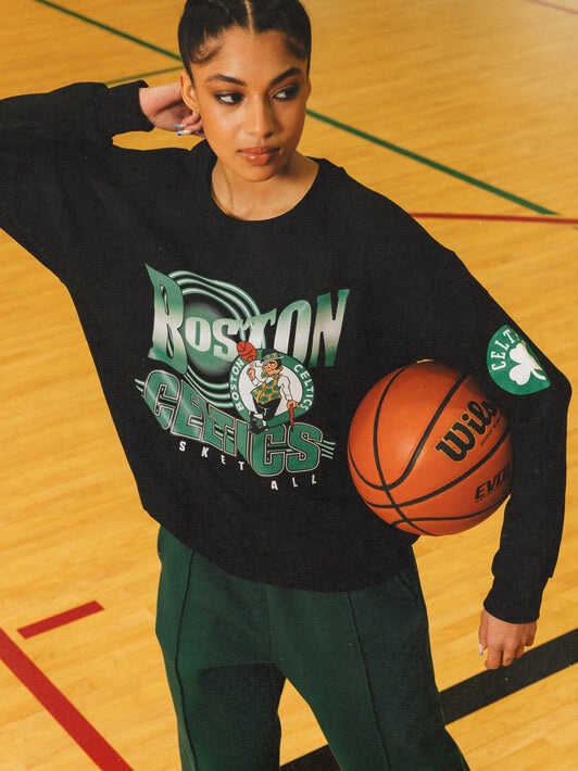 Official Boston Celtics Crew Sweatshirts, Crew Neck Hoodie