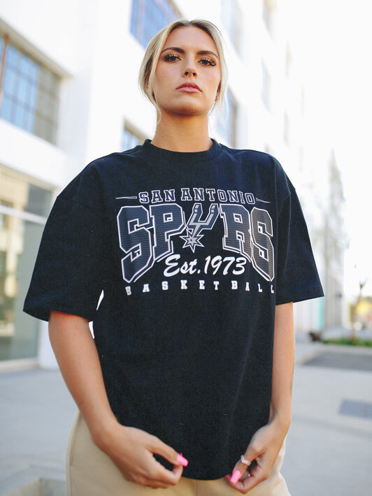 San-Antonio Spurs Shirt XL Black Tee